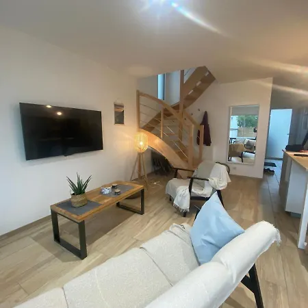 Feriehus Contemporaine Pres De La Avec Jardin, Terrasse Et Wifi - Fr-1-22-359