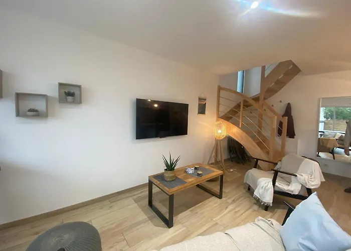 Vakantiehuis Contemporaine Pres De La Avec Jardin, Terrasse Et Wifi - Fr-1-22-359 *